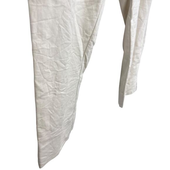 Ann Taylor Loft Womens Beige Khakis Chinos Ankle Cropped Pants Stretch Cotton 14 - Picture 2 of 16